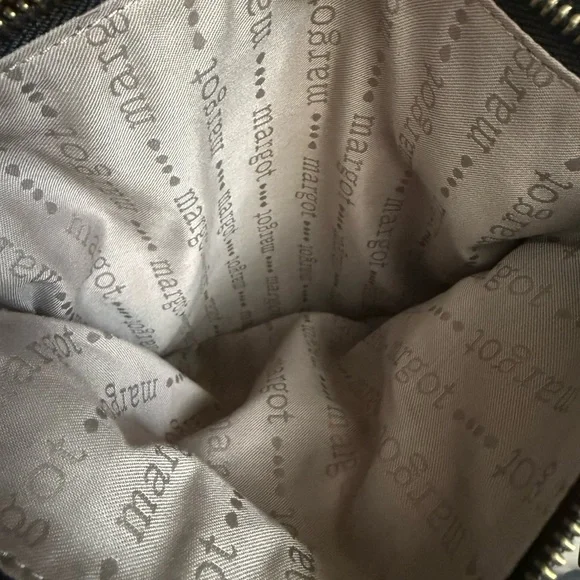 Margo New York Black soft Leather Shoulder Bag - Picture 6 of 11